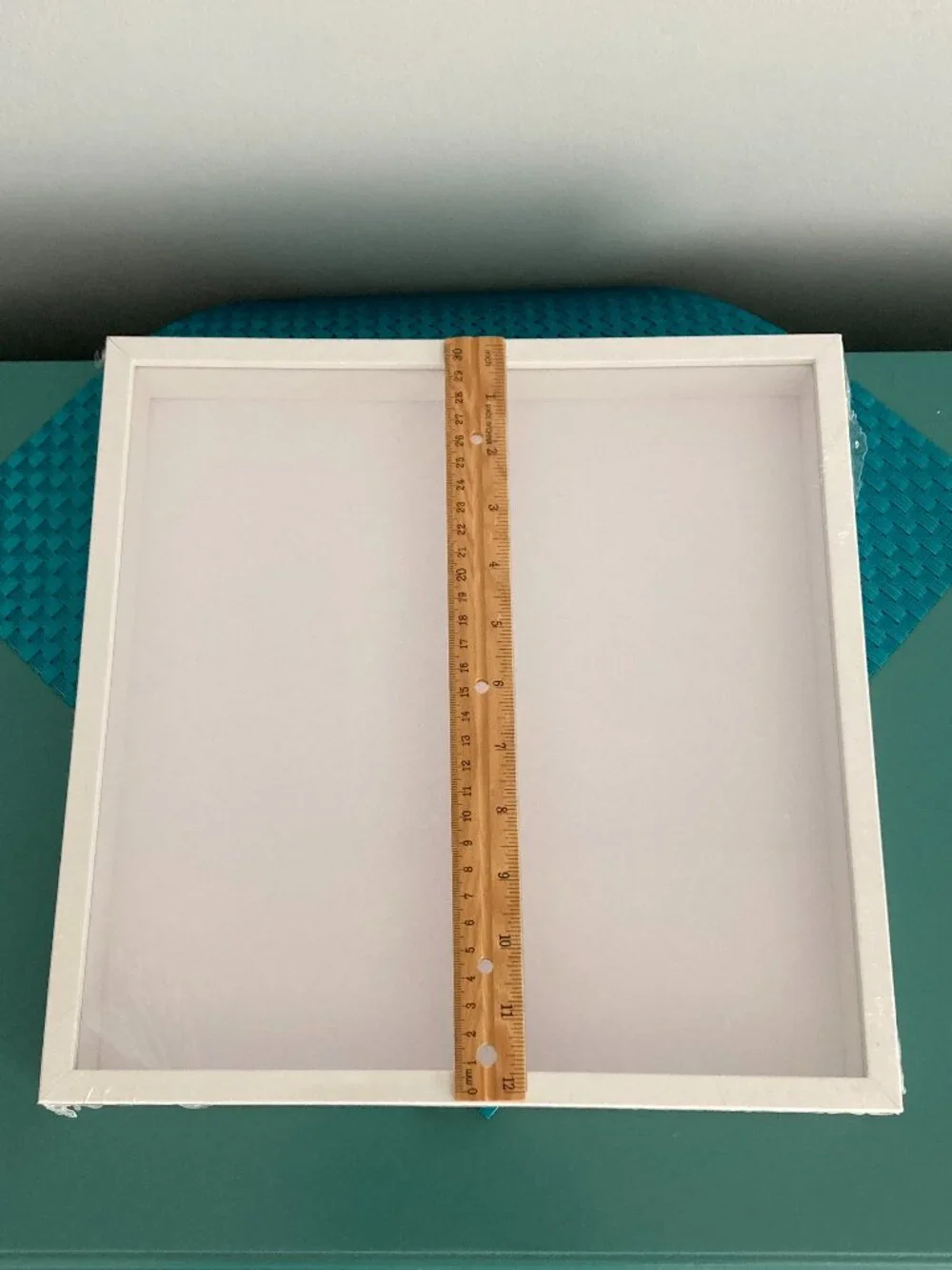 NWT Shadow Box Wood Decor Display Size 12